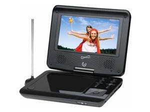 SuperSonic SC-257 7" Portable DVD Player With TV Tuner & USB & SD Card Slot SuperSonic SC-257 7" Portable DVD Player With TV Tuner & USB & SD Card Slot