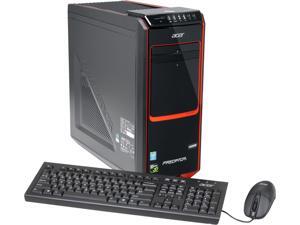 Acer Desktop PC Predator G3 AG3-605-UR38 Intel Core i7 4770 (3.40 GHz) 8 GB DDR3 1 TB HDD NVIDIA GeForce GTX 760 Windows 8 Acer Desktop PC Predator G3 AG3-605-UR38 Intel Core i7 4770 (3.40 GHz) 8 GB DDR3 1 TB HDD NVIDIA GeForce GTX 760 Windows 8
