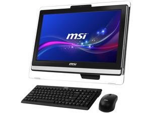MSI All-in-One Computer Pro 20ET 4BW-048US Celeron N3160 (1.60 GHz) 4 GB DDR3L 1 TB HDD 19.5" Touchscreen Windows 10 Home MSI All-in-One Computer Pro 20ET 4BW-048US Celeron N3160 (1.60 GHz) 4 GB DDR3L 1 TB HDD 19.5" Touchscreen Windows 10 Home