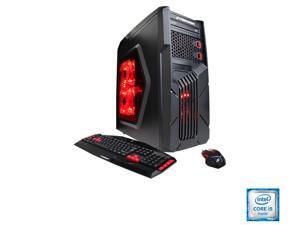 CyberpowerPC Desktop Computer Gamer Xtreme S121 Intel Core i5 6th Gen 6400 (2.7 GHz) 8 GB DDR4 1 TB HDD NVIDIA GeForce GT 730 2 GB Windows 10 Home 64-Bit CyberpowerPC Desktop Computer Gamer Xtreme S121 Intel Core i5 6th Gen 6400 (2.7 GHz) 8 GB DDR4 1 TB HDD NVIDIA GeForce GT 730 2 GB Windows 10 Home 64-Bit