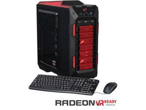 CybertronPC Ruby PC TGMRUBYPC0035RD Gaming PC - AMD FX 8370 Unlocked 8-Core 4.00GHz, 32GB DDR3, 120GB SSD, 2TB HDD, Dual Radeon R9 390X (8GB), Red, DVD±RW, Windows 10 Home 64-bit CybertronPC Ruby PC TGMRUBYPC0035RD Gaming PC - AMD FX 8370 Unlocked 8-Core 4.00GHz, 32GB DDR3, 120GB SSD, 2TB HDD, Dual Radeon R9 390X (8GB), Red, DVD±RW, Windows 10 Home 64-bit