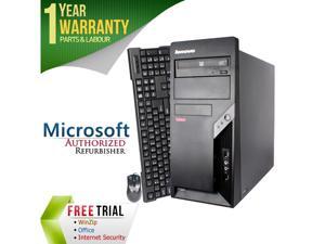 Refurbished Lenovo M57P Tower Intel Core 2 Duo E6550 2.33G / 4G DDR2 / 250G / DVD / Windows 7 Professional 64 Bit / 1 Year Warranty Refurbished Lenovo M57P Tower Intel Core 2 Duo E6550 2.33G / 4G DDR2 / 250G / DVD / Windows 7 Professional 64 Bit / 1 Year Warranty