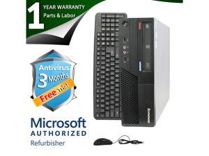 ThinkCentre Desktop Computer M58P Core 2 Duo E8400 (3.00 GHz) 4 GB DDR3 2 TB HDD Intel GMA 4500 Windows 7 Professional 64-Bit ThinkCentre Desktop Computer M58P Core 2 Duo E8400 (3.00 GHz) 4 GB DDR3 2 TB HDD Intel GMA 4500 Windows 7 Professional 64-Bit