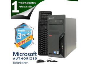 ThinkCentre Desktop Computer M58P Core 2 Duo E8400 (3.00 GHz) 4 GB DDR3 320 GB HDD Windows 7 Professional 64-Bit ThinkCentre Desktop Computer M58P Core 2 Duo E8400 (3.00 GHz) 4 GB DDR3 320 GB HDD Windows 7 Professional 64-Bit