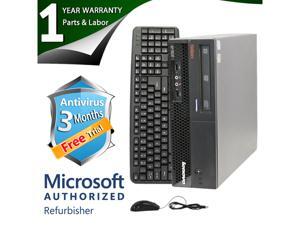 ThinkCentre Desktop Computer M58P Core 2 Duo E8400 (3.00 GHz) 4 GB DDR3 160 GB HDD Windows 7 Professional 64-Bit ThinkCentre Desktop Computer M58P Core 2 Duo E8400 (3.00 GHz) 4 GB DDR3 160 GB HDD Windows 7 Professional 64-Bit