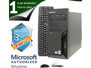 Lenovo Desktop Computer M58P Core 2 Duo E8400 (3.00 GHz) 4 GB DDR3 160 GB HDD Intel GMA 4500 Windows 7 Professional 64-Bit Lenovo Desktop Computer M58P Core 2 Duo E8400 (3.00 GHz) 4 GB DDR3 160 GB HDD Intel GMA 4500 Windows 7 Professional 64-Bit