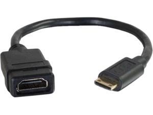 C2G HDMI Mini Male to HDMI Female Adapter Converter Dongle C2G HDMI Mini Male to HDMI Female Adapter Converter Dongle