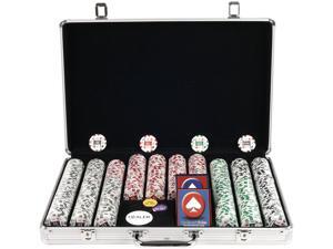 Generic 650 11.5g 4 Aces Poker Chip Set w/Executive Aluminum Case Generic 650 11.5g 4 Aces Poker Chip Set w/Executive Aluminum Case