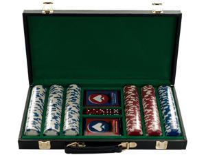 Generic 300 11.5G Holdem Poker Chip Set with Black Vinyl Case Generic 300 11.5G Holdem Poker Chip Set with Black Vinyl Case