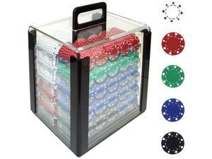 Generic 1000 11.5g SUITED Design Poker Chips in Acrylic Carrier Generic 1000 11.5g SUITED Design Poker Chips in Acrylic Carrier