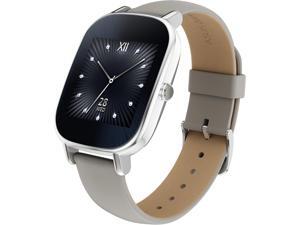 ASUS ZenWatch 2 Android Wear Smartwatch with Quick Charge & Silver Case, Beige Leather Band (WI502Q-SL-BD-Q) ASUS ZenWatch 2 Android Wear Smartwatch with Quick Charge & Silver Case, Beige Leather Band (WI502Q-SL-BD-Q)