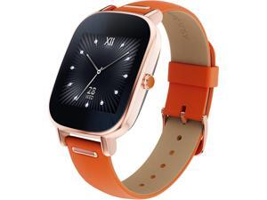 ASUS ZenWatch 2 Android Wear Smartwatch with Quick Charge & Rose Gold Case, Orange Leather Band (WI502Q-RL-OG-Q) ASUS ZenWatch 2 Android Wear Smartwatch with Quick Charge & Rose Gold Case, Orange Leather Band (WI502Q-RL-OG-Q)