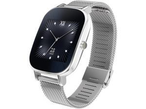 ASUS ZenWatch 2 Android Wear Smartwatch with Quick Charge & Silver Case, Silver Metal Band (WI502Q-SM-SR-Q) ASUS ZenWatch 2 Android Wear Smartwatch with Quick Charge & Silver Case, Silver Metal Band (WI502Q-SM-SR-Q)