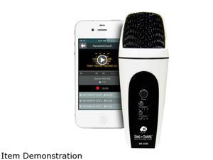 Acesonic MP-SSWI Portable Mic for iOS White Acesonic MP-SSWI Portable Mic for iOS White