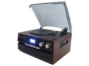 Boytone BT-21DJM-CDSP Multi RPM Turntable, Brown Boytone BT-21DJM-CDSP Multi RPM Turntable, Brown