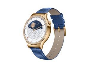 Huawei Smart Watch Jewel with Sapphire Blue Italian Leather Strap Model 55021121 Huawei Smart Watch Jewel with Sapphire Blue Italian Leather Strap Model 55021121