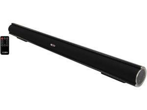 JENSEN JSBW-210 Wall Mountable 2.0 Channel Bluetooth Soundbar Speaker JENSEN JSBW-210 Wall Mountable 2.0 Channel Bluetooth Soundbar Speaker