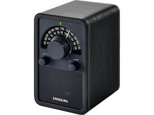 Sangean AM FM Wooden Radio Black WR-15BK Sangean AM FM Wooden Radio Black WR-15BK