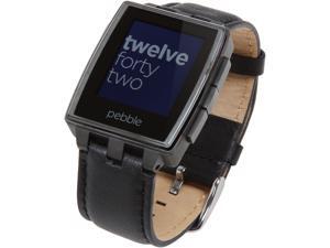 Pebble Steel Smart Watch for iPhone and Android Devices (Black Matte) Pebble Steel Smart Watch for iPhone and Android Devices (Black Matte)