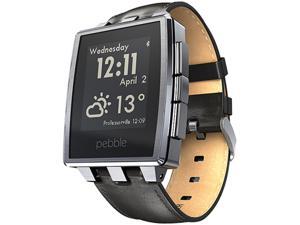 Pebble Steel Smart Watch for iPhone and Android Devices (Brushed Stainless) Pebble Steel Smart Watch for iPhone and Android Devices (Brushed Stainless)