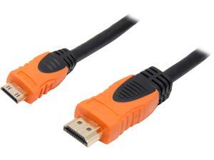 VCOM VC-HDMI/MI 6 ft. 2-Tone HDMI 1.3V to Mini HDMI High Speed with Ethernet HDMI® 1.3V to Mini HDMI® High Speed with Ethernet Cable,Gold Plated M-M VCOM VC-HDMI/MI 6 ft. 2-Tone HDMI 1.3V to Mini HDMI High Speed with Ethernet HDMI® 1.3V to Mini HDMI® High Speed with Ethernet Cable,Gold Plated M-M