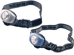 Sentry LTN-LEDH2 Two Pack of LED Headlamps Silver Blue Sentry LTN-LEDH2 Two Pack of LED Headlamps Silver Blue