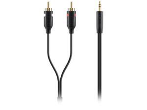 Belkin F3Y116BF2M 2m Cable Audio 3.5Mm/2Xrca M/M Belkin F3Y116BF2M 2m Cable Audio 3.5Mm/2Xrca M/M