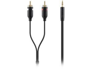 Belkin F3Y116BF5M 5M Cable Audio 3.5Mm/2Xrca M/M Belkin F3Y116BF5M 5M Cable Audio 3.5Mm/2Xrca M/M