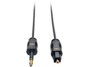 Tripp Lite Model A104-02M 6.6 ft. Ultra Thin Toslink to Mini Toslink Digital Optical SPDIF Audio Cable Male to Male Tripp Lite Model A104-02M 6.6 ft. Ultra Thin Toslink to Mini Toslink Digital Optical SPDIF Audio Cable Male to Male