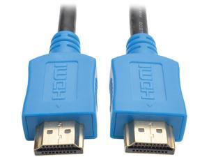 Tripp Lite P568-010-BL 10 ft. High-Speed HDMI Cable with Digital Video and Audio, Ultra HD 4K x 2K (M/M), Blue Tripp Lite P568-010-BL 10 ft. High-Speed HDMI Cable with Digital Video and Audio, Ultra HD 4K x 2K (M/M), Blue