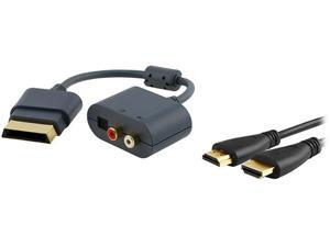 Insten 1926554 3 ft. For Microsoft Xbox 360 Slim HDTV 1080p HD Optical RCA Audio Adapter + Hdmi Cable 3 ft. Insten 1926554 3 ft. For Microsoft Xbox 360 Slim HDTV 1080p HD Optical RCA Audio Adapter + Hdmi Cable 3 ft.