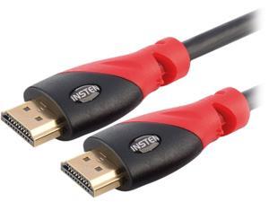 Insten 2107756 3 ft. Black/Red High Speed HDMI Cable w/ Ethernet M/M Insten 2107756 3 ft. Black/Red High Speed HDMI Cable w/ Ethernet M/M