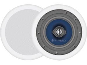 Steren Premier Series 730-203 2 CH 8" Two-Way Ceiling Speakers With Pivoting Tweeters (Pr) Pair Steren Premier Series 730-203 2 CH 8" Two-Way Ceiling Speakers With Pivoting Tweeters (Pr) Pair