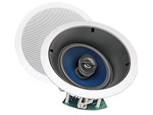 Steren Premier Series 730-206 2 CH 6 1/2" Home Theater Two-Way Left/Center/Right In-Ceiling Speaker With Pivoting Tweeter (Ea) Single Steren Premier Series 730-206 2 CH 6 1/2" Home Theater Two-Way Left/Center/Right In-Ceiling Speaker With Pivoting Tweeter (Ea) Single