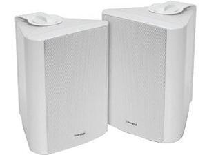 Steren 730-360WH 6 1/2" Indoor/Outdoor Weather Resistant Speakers (Pr) Pair Steren 730-360WH 6 1/2" Indoor/Outdoor Weather Resistant Speakers (Pr) Pair