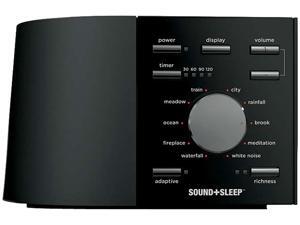 SOUND+SLEEP White Noise Sleep Machine, Black SOUND+SLEEP White Noise Sleep Machine, Black