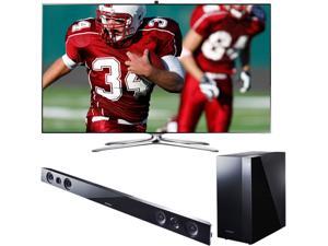 Samsung 46" Class 1080p 240Hz Smart 3D LED TV with Soundbar Bundle - UN46F7500/HWF450L Samsung 46" Class 1080p 240Hz Smart 3D LED TV with Soundbar Bundle - UN46F7500/HWF450L