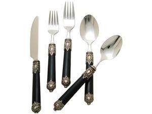 Hampton Forge 741U0202TE San Remo 20pc SS Fltwr Blk Hampton Forge 741U0202TE San Remo 20pc SS Fltwr Blk