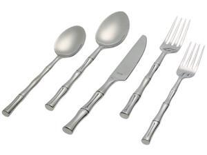 Hampton Forge L8520202NT Bamboo 20pc SS Flatware Hampton Forge L8520202NT Bamboo 20pc SS Flatware