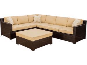 Hanover METRO5PC Metropolitan 5pc Seating Set (Loveseat, chair, ottoman, corner chair) Hanover METRO5PC Metropolitan 5pc Seating Set (Loveseat, chair, ottoman, corner chair)