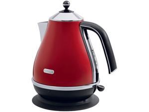 DeLonghi KBO1401R Red Icona 57.5 oz. Electric Kettle DeLonghi KBO1401R Red Icona 57.5 oz. Electric Kettle