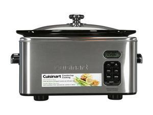 Cuisinart PSC-650 Silver 6.5 Qt. Programmable Slow Cooker Cuisinart PSC-650 Silver 6.5 Qt. Programmable Slow Cooker