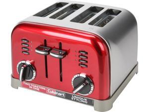 Cuisinart CPT-180MR Red Metal Classic 4-Slice Toaster Cuisinart CPT-180MR Red Metal Classic 4-Slice Toaster