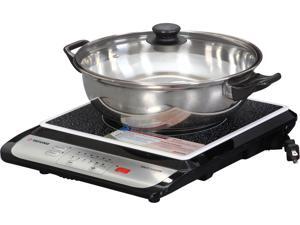 TATUNG TICT-1500W Induction Cook Top with Stainless Steel Pot TATUNG TICT-1500W Induction Cook Top with Stainless Steel Pot