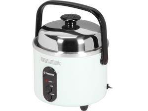 TATUNG TAC-3A(SF) 3-Cup uncooked/ 6-Cup cooked indirect White Mini Rice Cooker TATUNG TAC-3A(SF) 3-Cup uncooked/ 6-Cup cooked indirect White Mini Rice Cooker