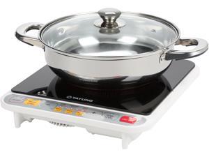 Tatung TIH-F1500HU 1500 Watts Induction Cooktop with Stainless Steel Pot Tatung TIH-F1500HU 1500 Watts Induction Cooktop with Stainless Steel Pot