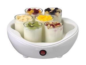 Salton YM7 42-Ounce Electric Yogurt Maker with 7 Glass Jars Salton YM7 42-Ounce Electric Yogurt Maker with 7 Glass Jars
