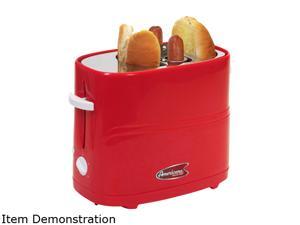 Elite Cuisine MAXI-MATIC ECT-304R Hot Dog Toaster Red Elite Cuisine MAXI-MATIC ECT-304R Hot Dog Toaster Red