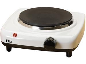 Maxi-Matic Elite ESB-301 Elite Cuisine Single Electric Buffet Burner White Maxi-Matic Elite ESB-301 Elite Cuisine Single Electric Buffet Burner White