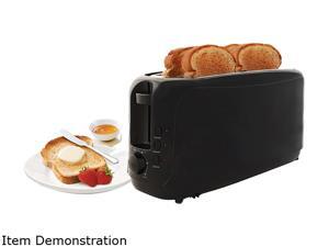 MAXI-MATIC ECT-3803 Black 4 Slice Cool Touch Long Toaster MAXI-MATIC ECT-3803 Black 4 Slice Cool Touch Long Toaster